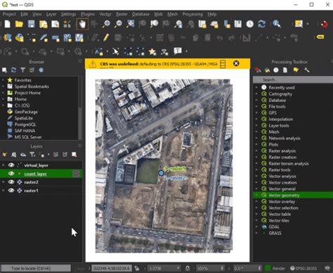 Create Vector Layer Virtual Layer With Dynamic Number Of Features In Qgis Geographic