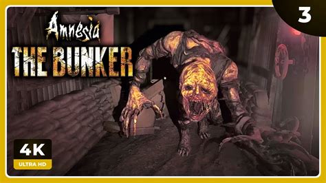 ATB 3 APARECE EL MONSTRUO AMNESIA THE BUNKER Gameplay Español