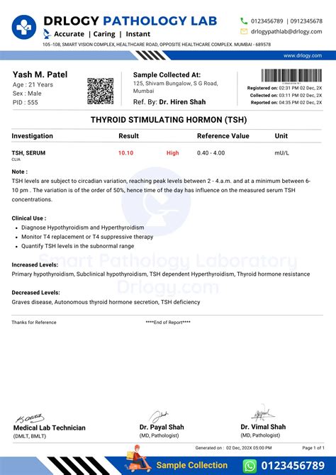 Pathology Lab Report Format CBC LFT KFT Etc Drlogy