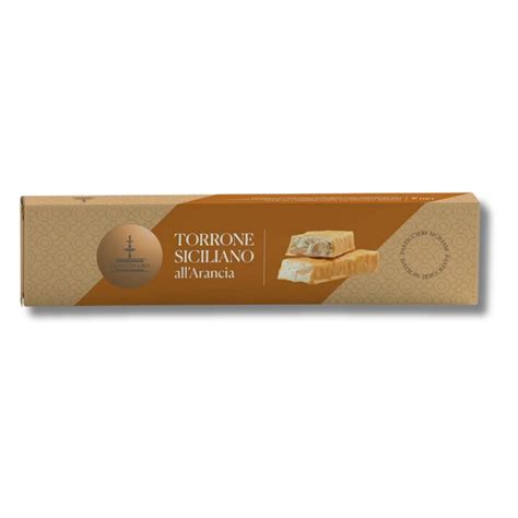 Fiasconaro Torrone All Arancia Siciliano Failla Prodotti Tipici