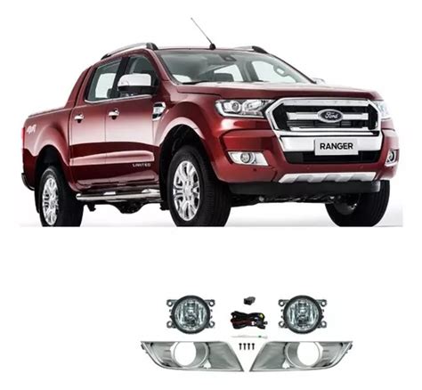 Kit Set Juego De Faros Neblineros Ford Ranger