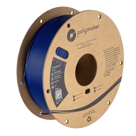 Filament PolySonic PLA Blue Polymaker Filamente3D