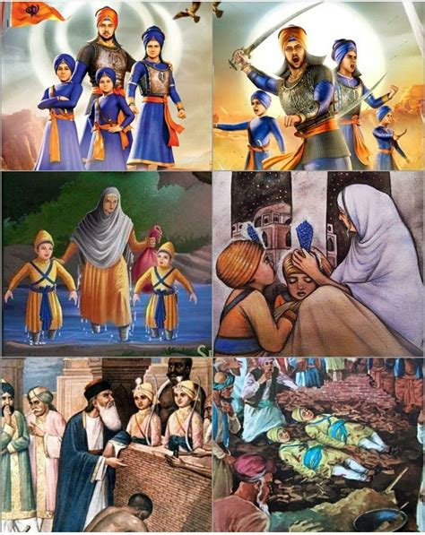 Guru Gobind Singh Ji And Sahibzade Artofit