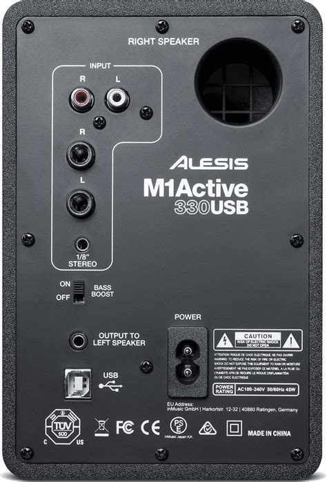 Alesis M1 Active 330 USB - one pair Active studio monitor