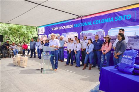 Entrega Alcalde Apoyos Y Obras A La Comunidad Rural De Colonia Soto Y