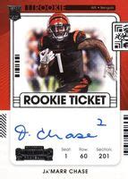 Ja Marr Chase Contenders Rookie Ticket Auto Variation Price