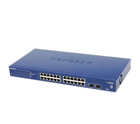 NETGEAR ProSafe GS724T 24 Port Gigabit Ethernet Switch Deals PC World