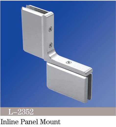 Pivot Shower Hinges Inline Panel Mount Frameless Glass Door Hinges China Shower Accessories