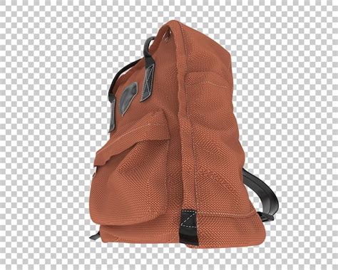 Mochila Aislada Sobre Fondo Transparente Ilustraci N De Renderizado D