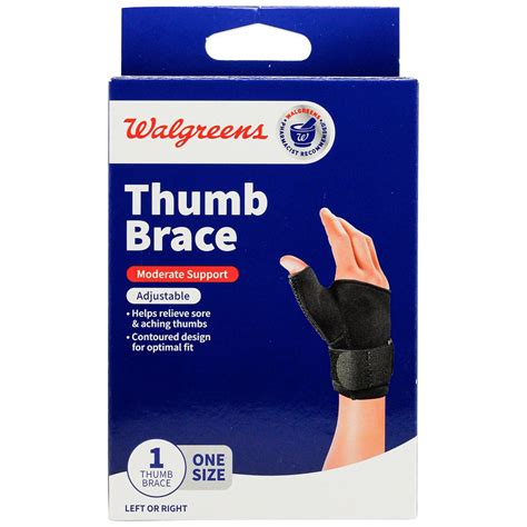 Walgreens Thumb Brace One Size Walgreens