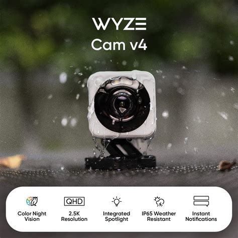 Customer Reviews Wyze Cam V K Qhd Wifi Indoor Outdoor Wired