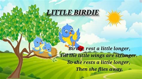 Class 7rainbow English Lesson 5little Birdiepoem Recitation And