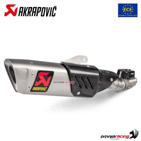 Akrapovic Exhaust Approved Titanium Slip On Yamaha R6 2017 2023