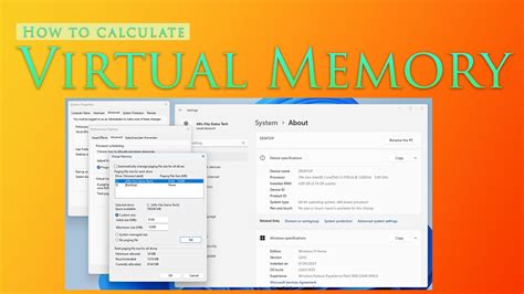 How To Calculate And Increase Virtual Memory In Windows 11 YouTube