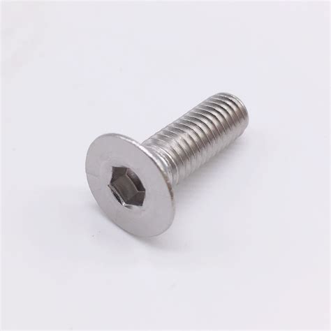 M6 Cap Screws Socket Flat Countersunk Head Hex Bolt Stainless Steel 304