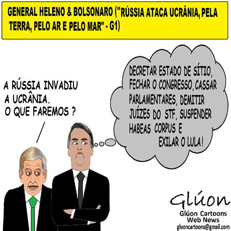 GENERAL HELENO BOLSONARO RÚSSIA ATACA UCRÂNIA PELA TERRA PELO AR