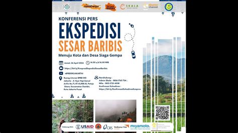 Konferensi Pers Ekspedisi Sesar Baribis Menuju Kota Dan Desa Siaga