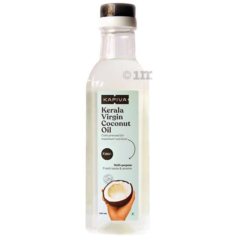 Kapiva Kerala Virgin Coconut Oil Cold Pressed 100 Pure Organic