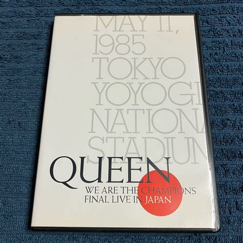 【傷や汚れあり】【セル版】 「queen We Are The Champions Final Live In Japan」 国内盤