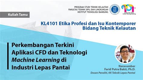 Kuliah Tamu EPIK 3 Program Studi Teknik Kelautan ITB November 2021