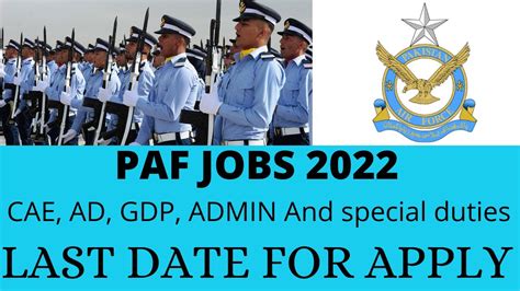 Join Paf As Commissioned Officer Paf Jobs Online Apply