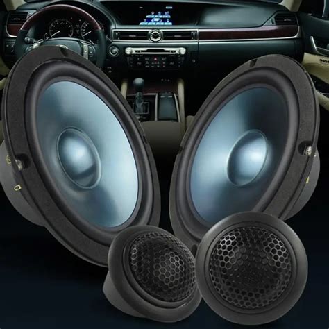 Conjunto Carro Subwoofer Porta Do Ve Culo Auto Tweeter M Sica Est Reo