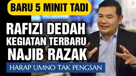 Baru Minit Tadi Rafizi Dedah Satu Lagi Kegiatan Dashyat Najib