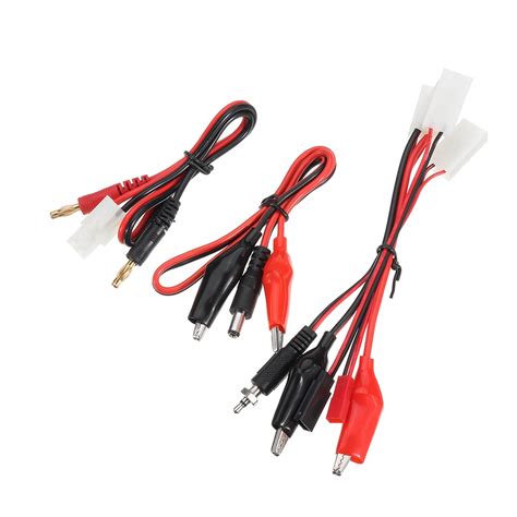 RC Charging Cable Set Big Tamiya Plug To 4mm Banana Plug Cable