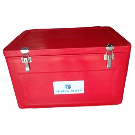 Duraca Plast Plastic Ltr Red Insulated Ice Box At Rs Piece In Kalol