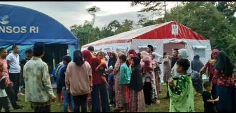 Puluhan Warga Di Lebak Mengungsi Akibat Pergerakan Tanah Kabar