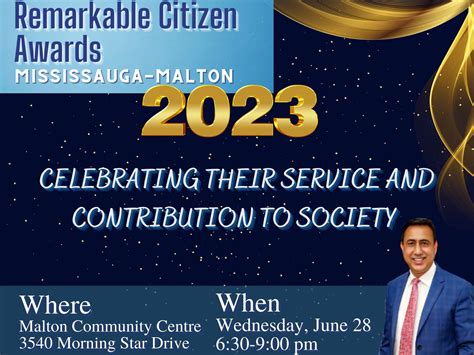 Remarkable Citizen Awards Deepak Anand Mpp