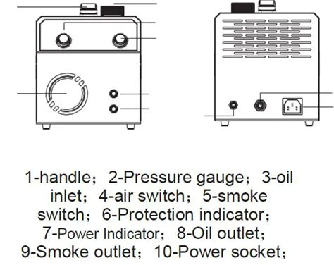 AUTOOL SDT205 Smoke Leak Detector User Manual