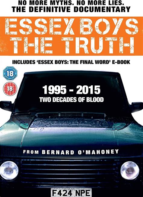 Essex Boys The Truth With E Book Dvd Uk Bernard O