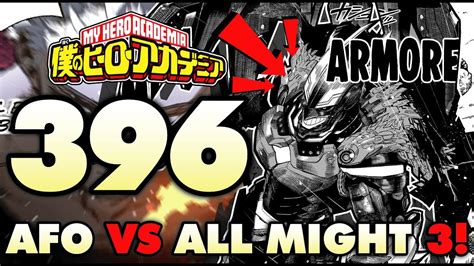 All Might S New Form Afo Vs All Might My Hero Academia Chapter