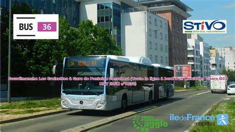 Ligne 36 STIVO Mercedes Citaro GC2 NGT IDFM n9630 Les Croizettes à