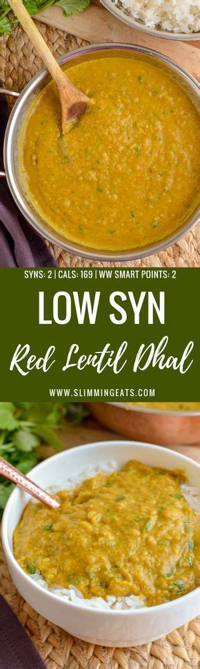 Simple But Delicious Low Syn Red Lentil Dhal Pure Comfort In A Bowl