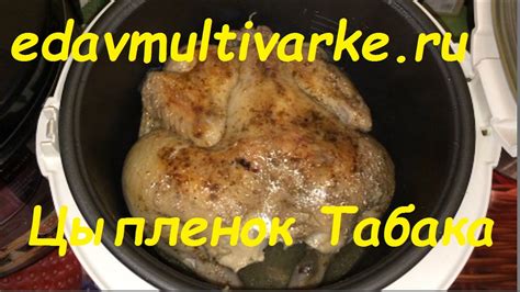 Как приготовить цыпленка Табака в мультиварке - YouTube