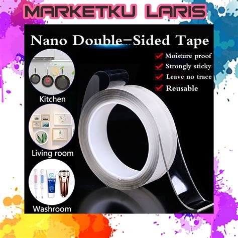 Mkl Nano Double Sided Tape Transparent Ivy Grip Tape Multipurpose