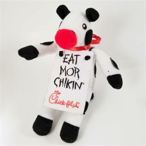 Chick Fil A Cow Plush Christmas Ornament Eat Mor Chikin More Rudolph Chickfila Ebay