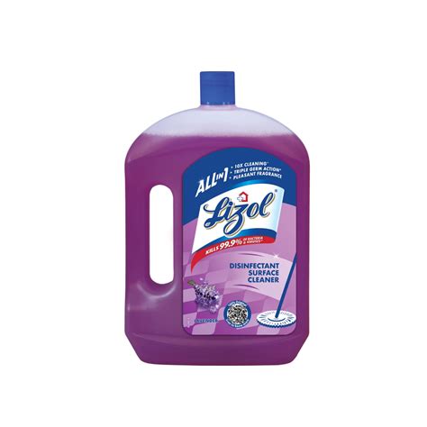 Lizol Disinfectant Surface Floor Cleaner Liquid Lavender 5 L