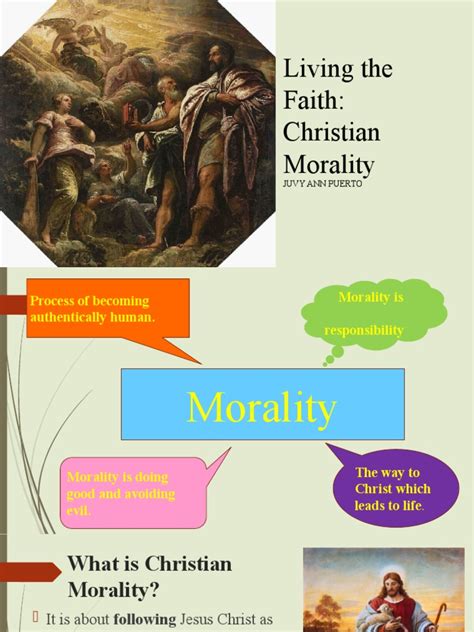 Living The Faith Christian Morality Juvy Ann Puerto Pdf Morality