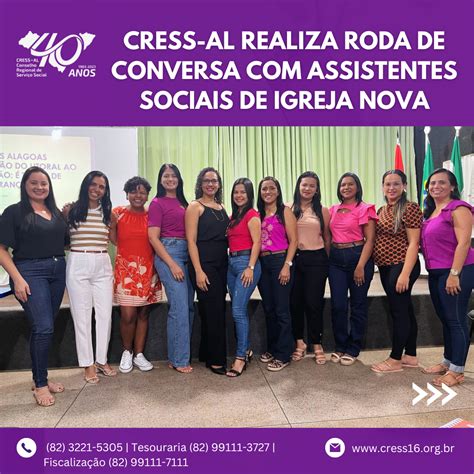 Cress Cress Alagoas Realiza Roda De Conversa Assistentes Sociais