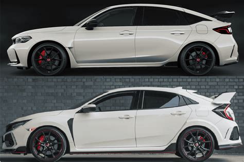 Fl And Fk Civic Type R Comparison Side By Side Look Page