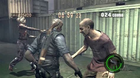 RESIDENT EVIL 5 Mercenarios Cubierta Del Barco Wesker Rango SS