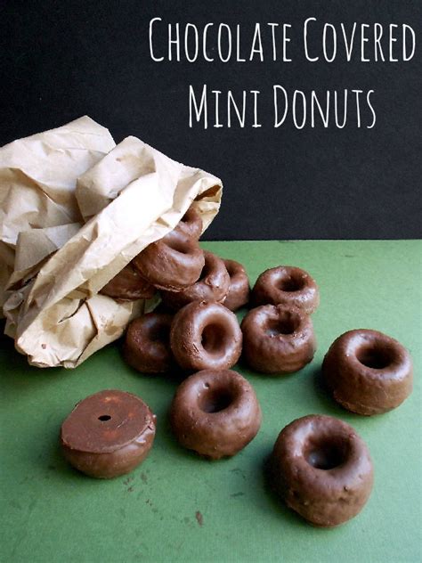 Chocolate Covered Mini Donuts Confessions Of A Confectionista