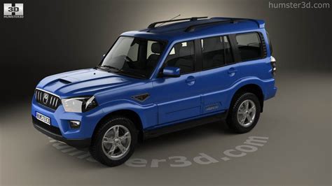 360 View Of Mahindra Scorpio 2018 3d Model 3dmodels Store