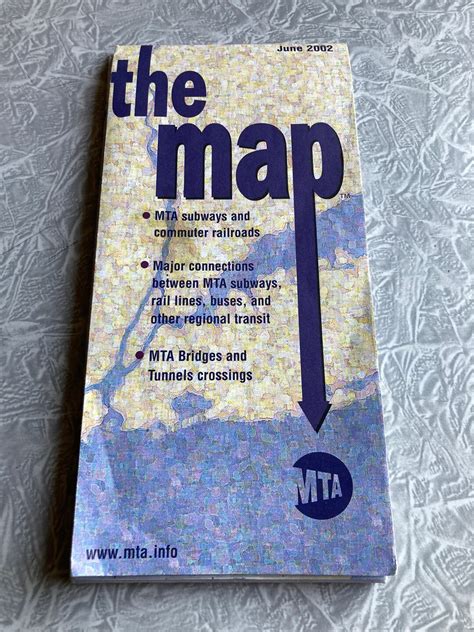 Mta Vintage Map New York City Subway Map Mta Railroad Map Mta