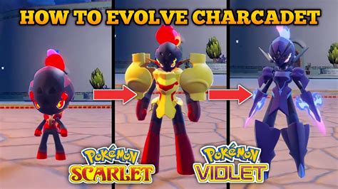 How To Evolve Charcadet In Pokemon Scarlet And Violet Youtube