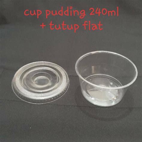 Jual Cup Puding Puyo Wadah Puding Tempat Puding Uk Ml Shopee