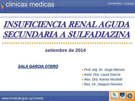 PDF INSUFICIENCIA RENAL AGUDA SECUNDARIA A Clinicamedica1 Uy Wp